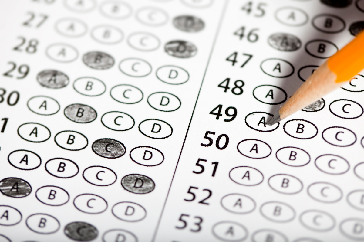 lembar jawaban ujian